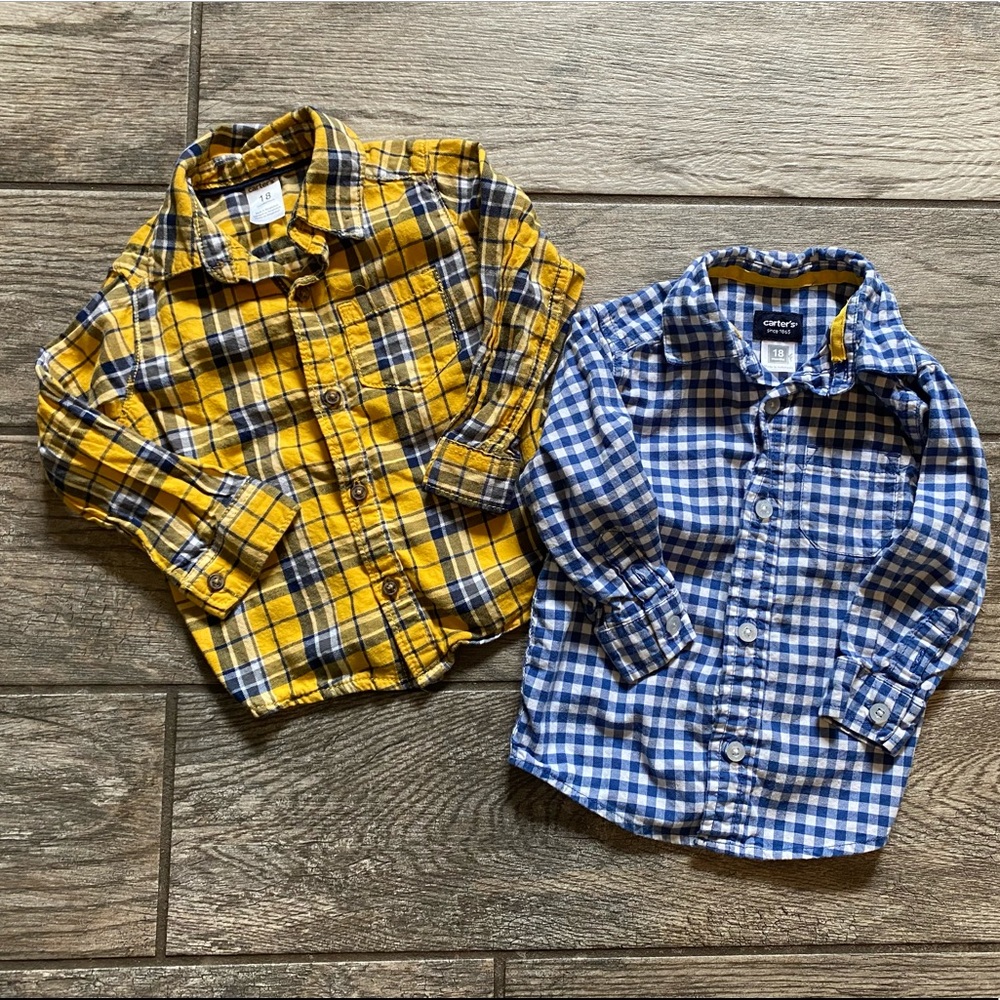 Boys button down